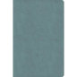 CSB Giant Print Single-Column Bible, Earthen Teal Suedesoft Leathertouch - Imitation Leather