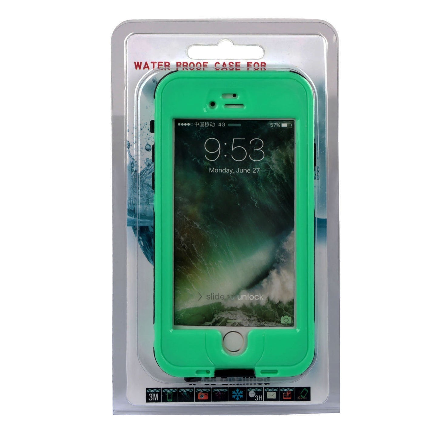 Rugged Water-proof Hybrid Full Cover Case For iPhone 7 Plus