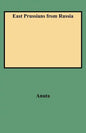 East Prussians from Russia - Paperback