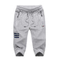 Summer Thin Plus Size Cropped Pants Men's Casual Overknee Shorts