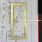 Brass Calligraphy Weight Brush and Paper Scale