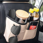 Car Rear Seat Storage Bag Car Leather Multifunctional