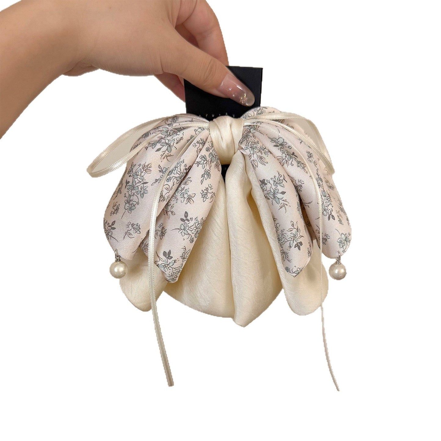 Ribbon Bow Hair Clip Versatile Sweet And Subtly Luxurious For Women