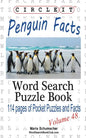 Circle It, Penguin Facts, Word Search, Puzzle Book - Paperback