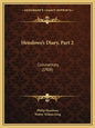 Henslowe's Diary, Part 2: Commentary (1908) - Paperback