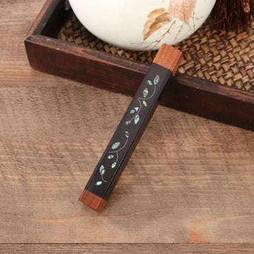Creative Wooden Square Incense Box with Incense Plug Aromatherapy Tools