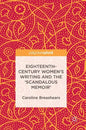 Eighteenth-Century Women's Writing and the 'Scandalous Memoir' - Hardcover