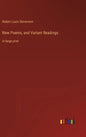 New Poems, and Variant Readings: in large print - Hardcover