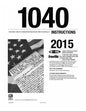 1040 Instructions 2015 - Paperback