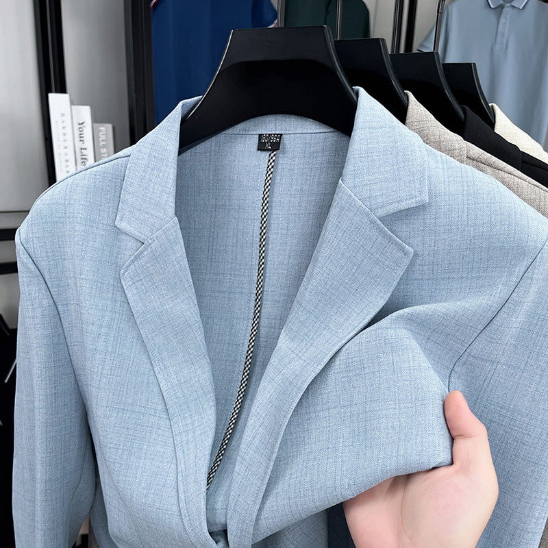 Trendy Breathable Casual Blazer For Spring And Autumn
