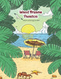 Island Dreams Vacation Adult Coloring Book: Tropical Coloring Book for Adults with Beach Scenes, Ocean Scenes, Island Scenes, Fish, and More. - Paperback