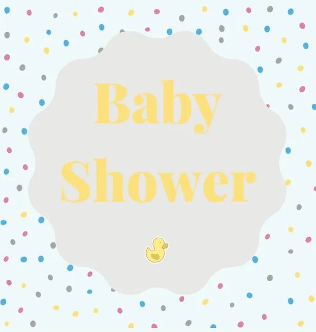 Baby shower guest book (Hardcover): comments book, baby shower party decor, advice for parents sign in book, baby naming day guest book, baby shower p - Hardcover