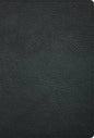 Rvr 1960 Biblia Deluxe, Negro Piel Genuina - Leather