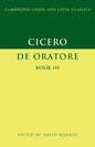 Cicero: De Oratore Book III - Paperback