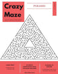 Pyramid Crazy Maze: The Ultimate Complicated Level for Maze Explorer, Large Print, 1 Puzzle per Page - Paperback