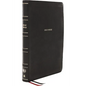 Nkjv, Thinline Reference Bible, Large Print, Leathersoft, Black, Thumb Indexed, Red Letter Edition, Comfort Print: Holy Bible, New King James Version - Imitation Leather