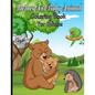 Mother And Baby Animal Coloring Book For Adults: Featuring Adorable Hand Drawn Animals With Beautiful Stress Relieving Backgrounds - Paperback