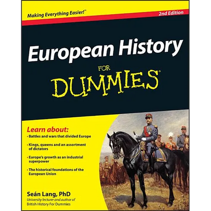 European History For Dummies - Paperback