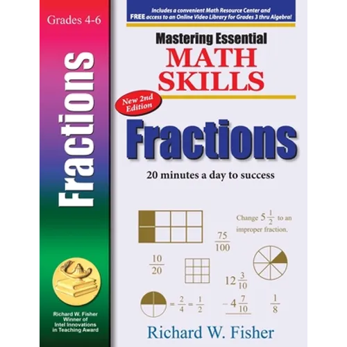 Mastering Essential Math Skills: FRACTIONS, 2nd Edition - Paperback