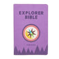 CSB Explorer Bible for Kids, Lavender Compass Leathertouch, Indexed - Imitation Leather