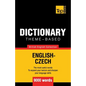 Theme-based dictionary British English-Czech - 9000 words - Paperback