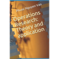 Operations Research: Theory and application - Paperback