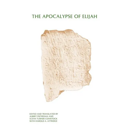 The Apocalypse of Elijah - Paperback