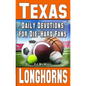 Daily Devotions for Die-Hard Fans Texas Longhorns - Paperback