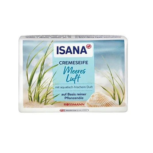 Isana Vegan Body Wash - Gentle Ocean Scent Cleanser, Dermatologically Tested, Natural Ingredients