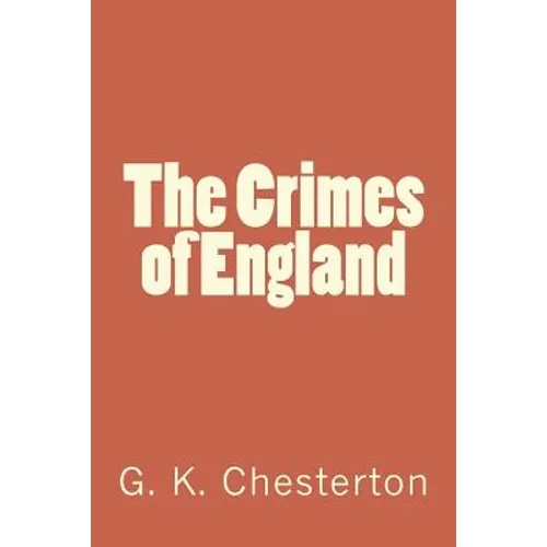 The Crimes of England - Paperback