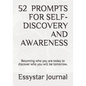 52 Prompts for Self-Discovery and Awareness - Paperback