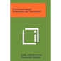 Contemporary Evangelical Thought - Paperback