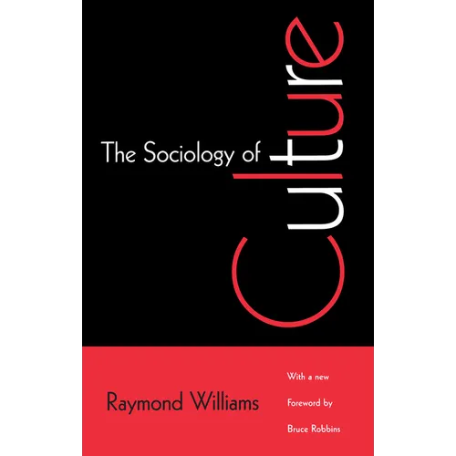 The Sociology of Culture - Paperback