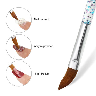 10-Pack: Premium Silicone 3D Nail Art Liner and Brushes Set