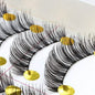 10-Pairs: Makeup Handmade Natural Fashion Long False Eyelashes