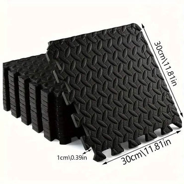 10-Pieces: EVA Interlocking Foam Floor Tiles