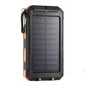 10000mAh Solar Power Bank with Flashlight