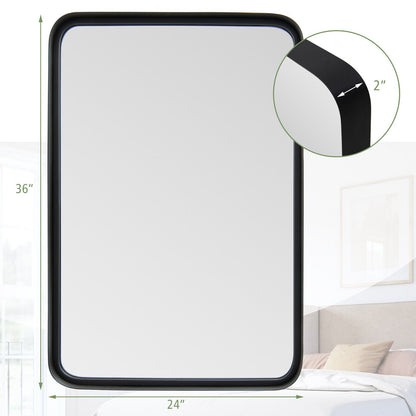 Rectangular Wall Mount Bathroom Mirror Vanity Mirror