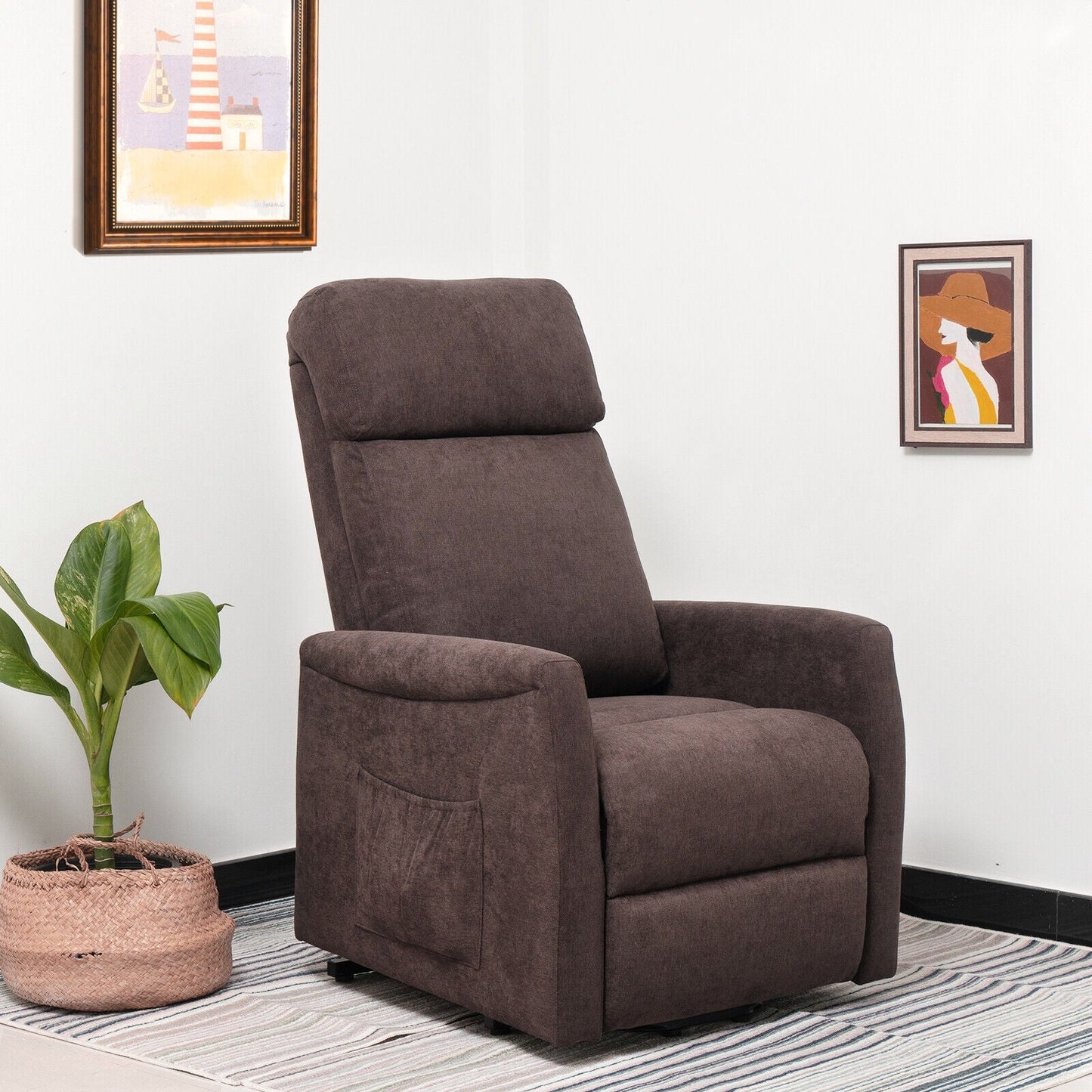 Power Lift Recliner Chair with Remote Control for Elderly