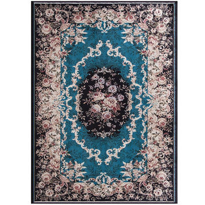 Area Rug with Non-Shedding Surface and Anti-slip Bottom