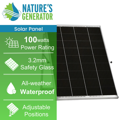 100W Rigid Solar Panel