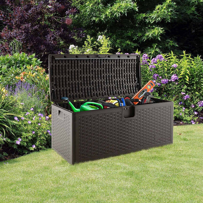 31/73/100 Gallon All Weather Storage Container with Lockable Lid