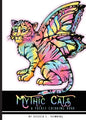Mythic Cats Pocket Coloring Book - Paperback