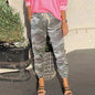 Camouflage casual pants women