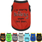 Dog Shirt Set 8 Pack Breathable Puppy Clothes Summer Fall XS-3XL