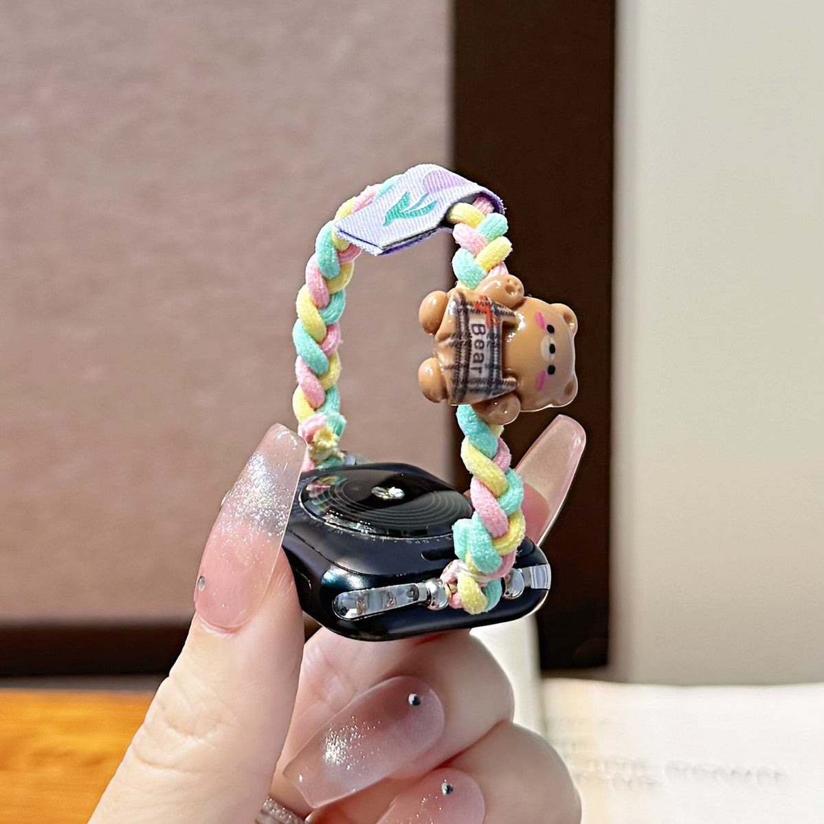 Creative Knitted Cartoon Hair Tie Watch Strap