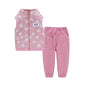 Children's vest two-piece baby cardigan vest set