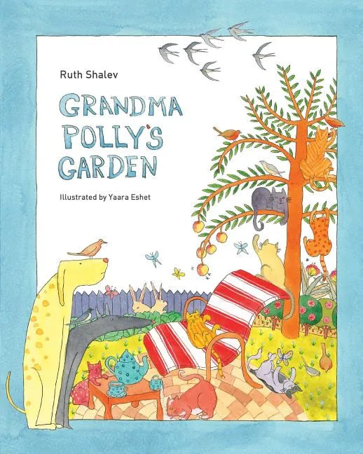 Grandma Polly's Garden - Rhyming books for children: English-Hebrew version - Paperback