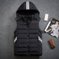 Men's plus size vest thick down cotton vest