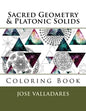 Sacred Geometry & Platonic Solids Coloring Book - Paperback